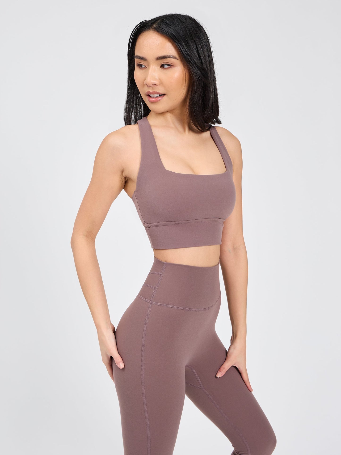 Revolution Sports Bra - Mocha Berry