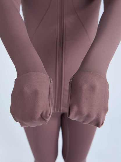 Colorado Zip Jacket - Mocha Berry