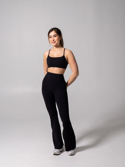 Legacy Flare Legging - Onyx Black