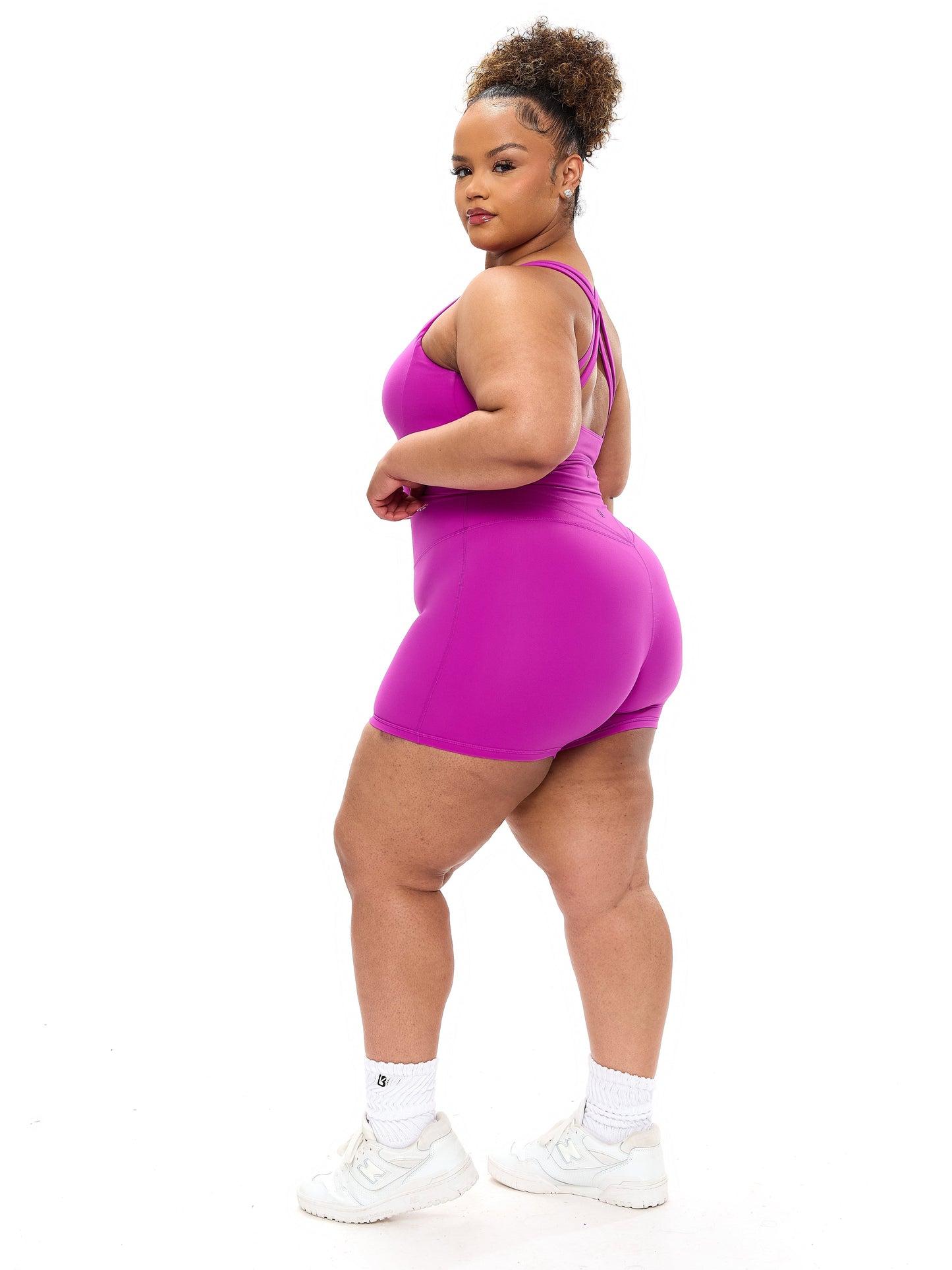 Rosa Sports Bra - Grape Juice