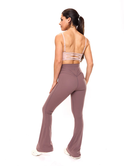 Ivy Wrap Sports Bra - Berry Ice