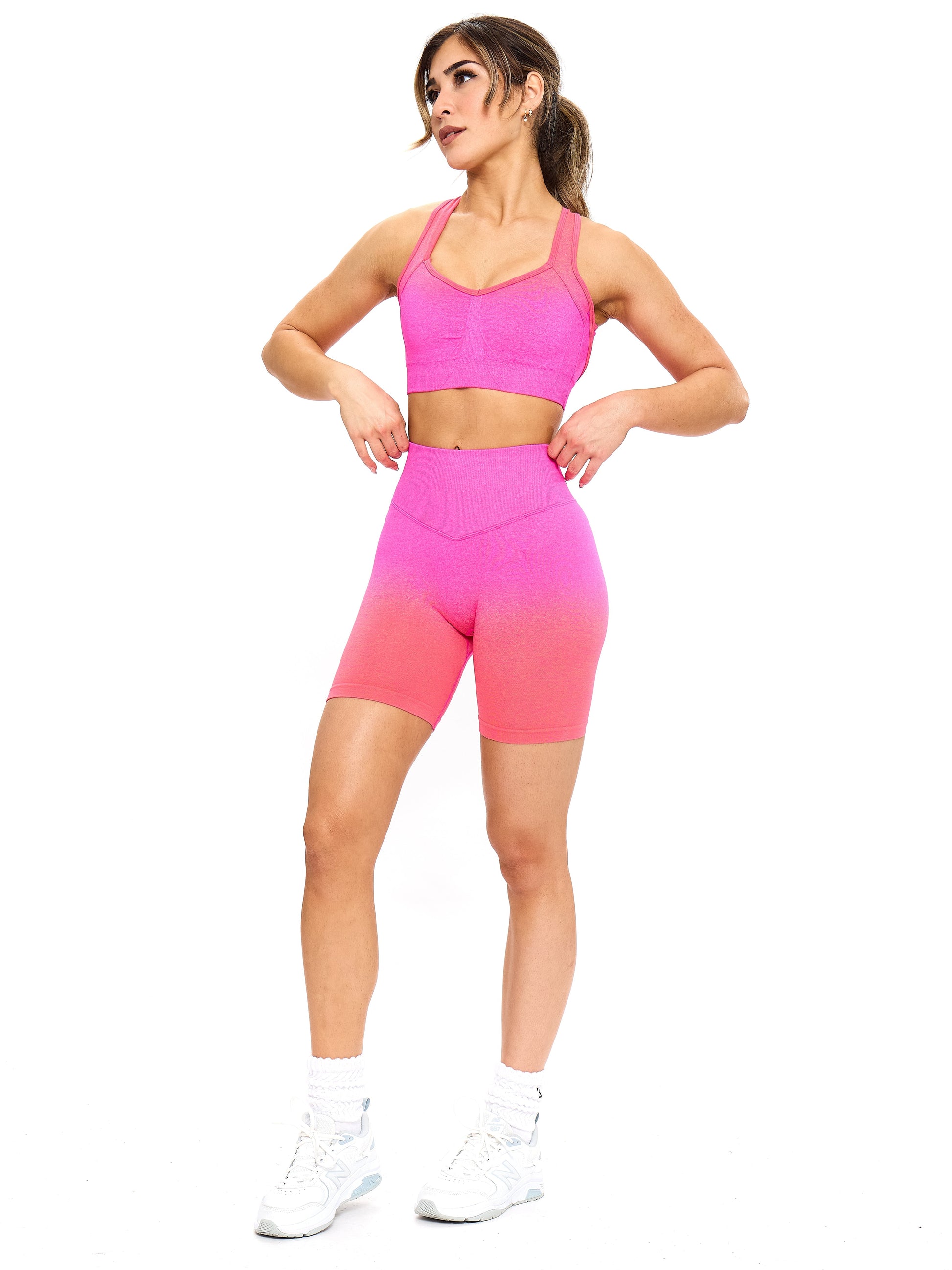 Vida Seamless Short - Sunrise Ombre