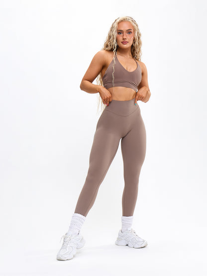 Sultry Sports Bra - Chai Latte