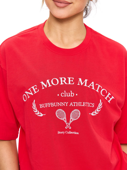 Match Short Sleeve Tee - Salsa Red