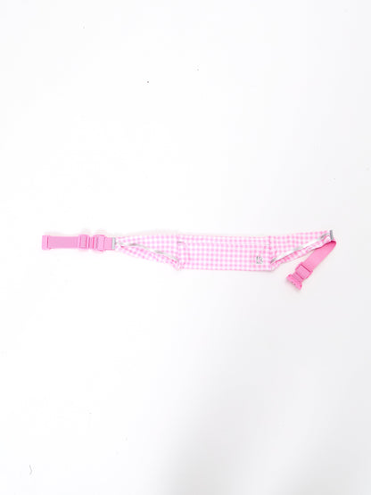 Story Running Belt - Pink Gingham