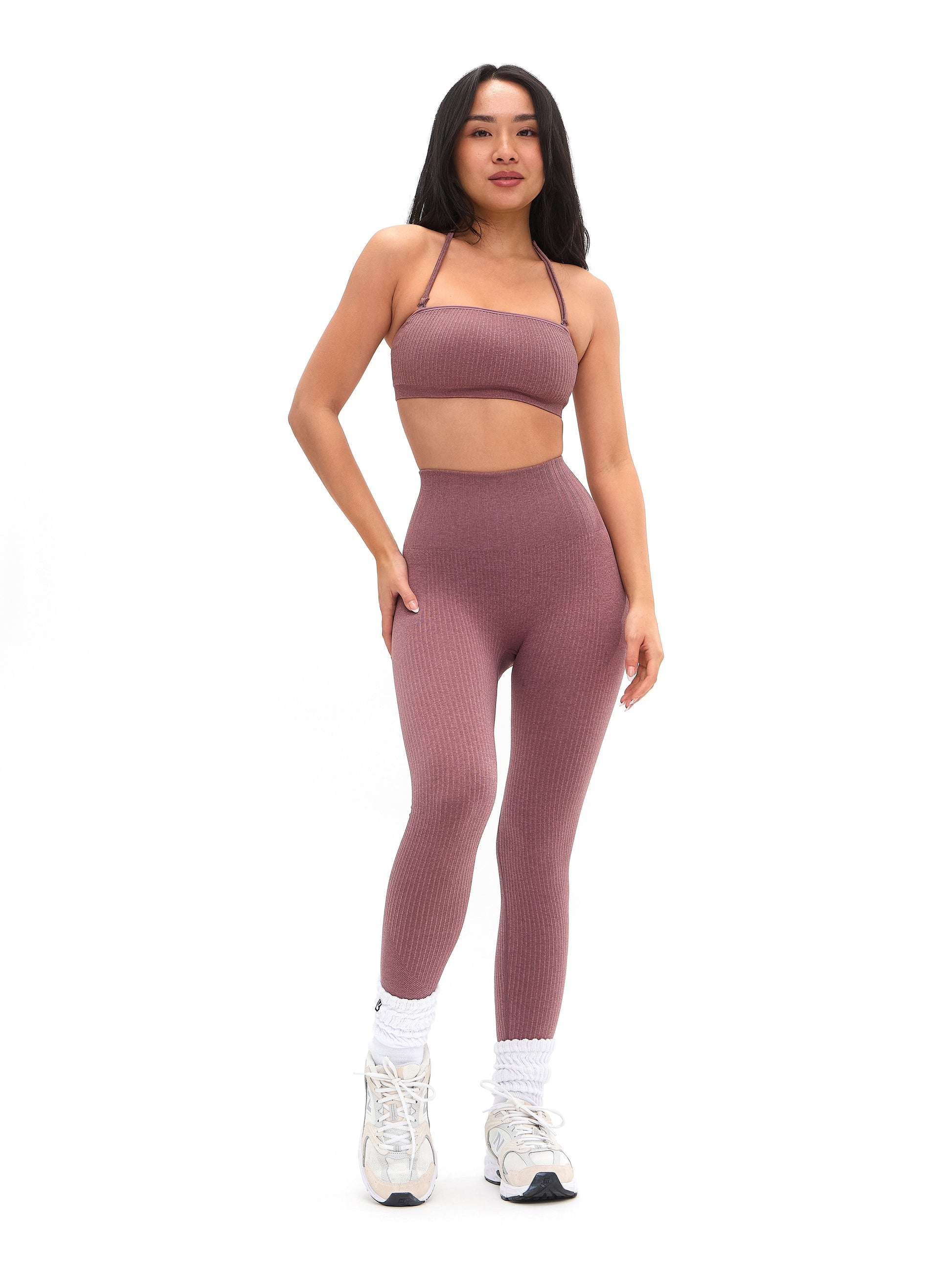 Seamless Ribbed Bandeau - Matter