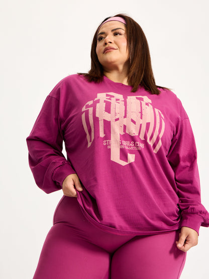 Empire Long Sleeve Tee - Empire Rose