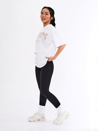 Set Short Sleeve Tee - White
