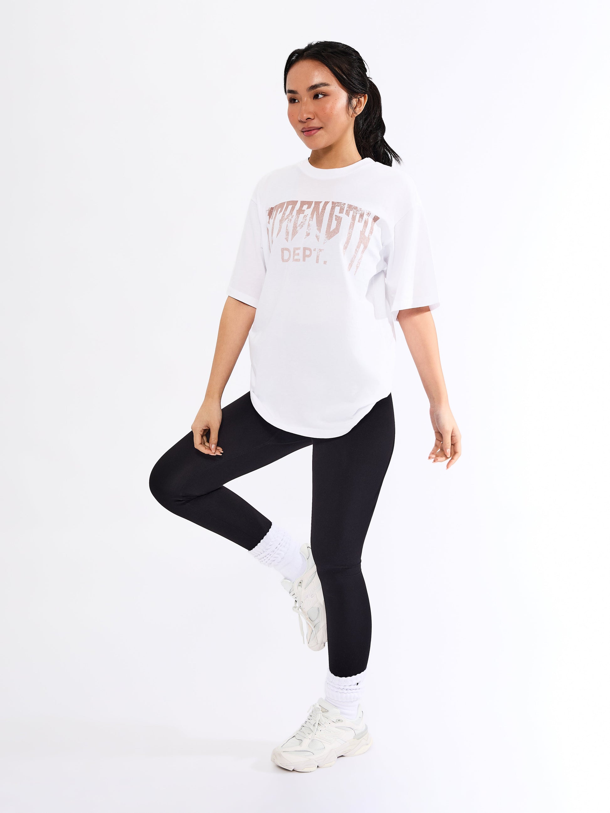 Set Short Sleeve Tee - White