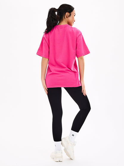 Lifter Short Sleeve Tee - Pink Crush