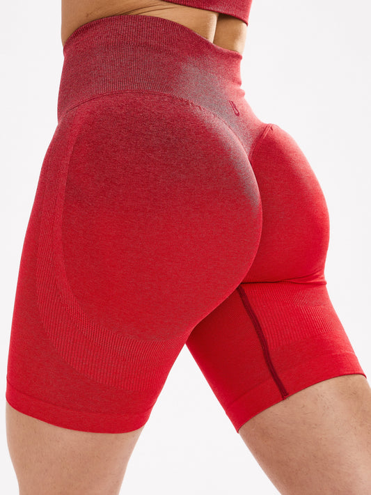 Miracle Seamless Short 6" - Red Ombre