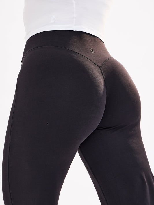 Poshknit Straight Leg Pant - Onyx Black