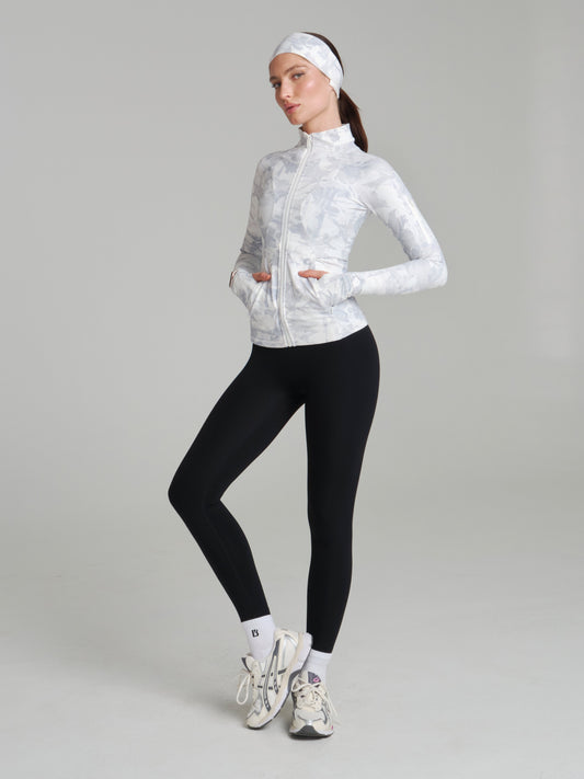 Colorado Fleece Zip Jacket - Snow Camo