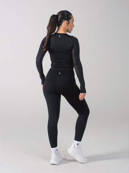 Storm Hip Top - Onyx Black