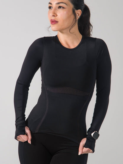 Storm Hip Top - Onyx Black