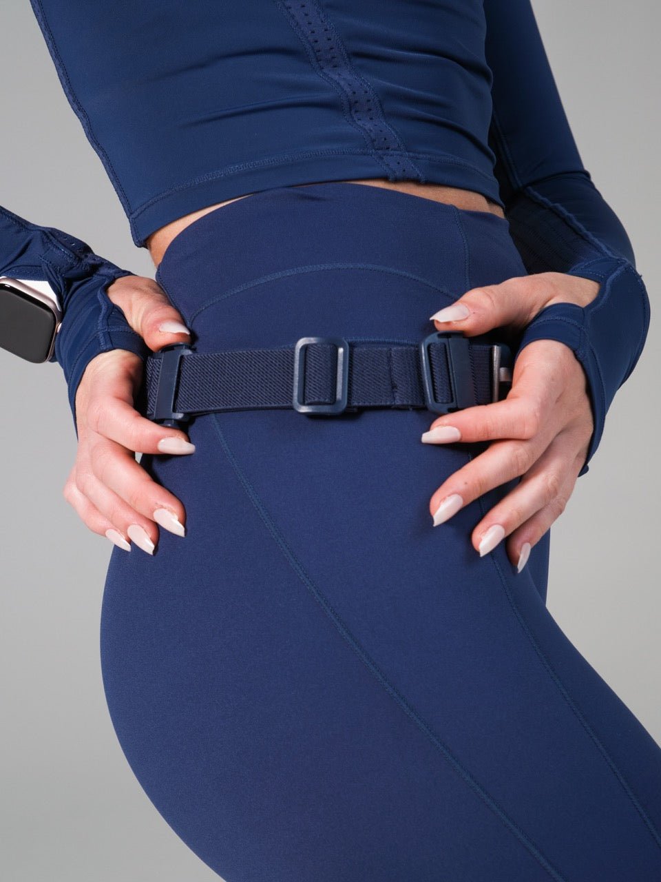 Story Running Belt - Baked Blue