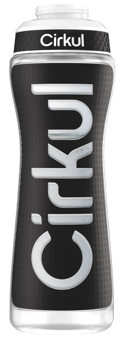 22oz. Grip Squeeze Plastic Bottle & Sport Lid
