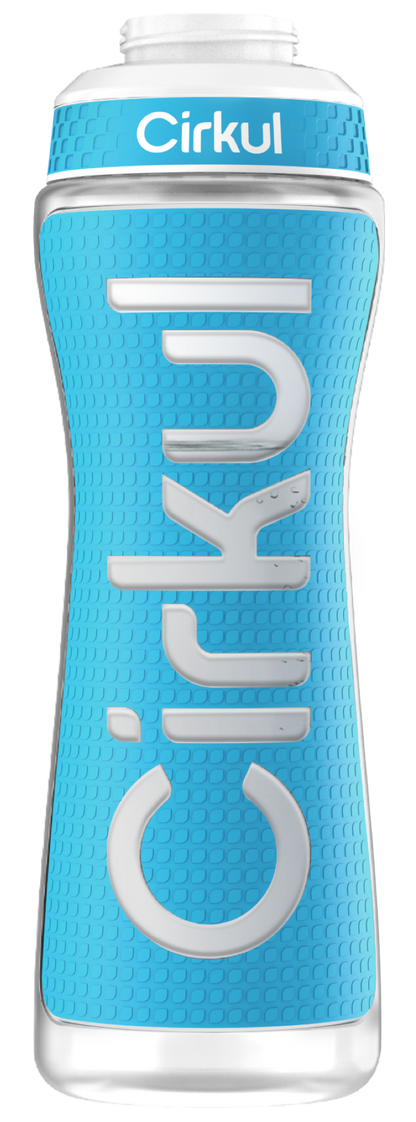22oz. Grip Squeeze Plastic Bottle & Sport Lid