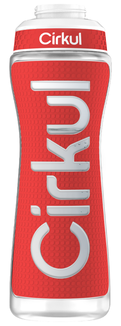 22oz. Grip Squeeze Plastic Bottle & Sport Lid