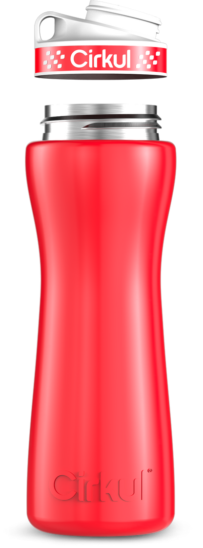Custom 22oz. Stainless Steel Bottle & Comfort Grip Lid
