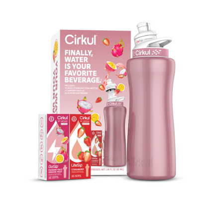 32oz. Rose Gold Stainless Steel Bottle Starter Kit